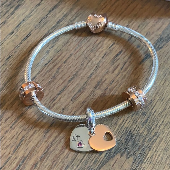 Pandora Jewelry Pandora In My Heart Bracelet Gift Set Pandora Rose